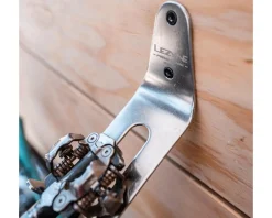 Lezyne Vehicle Bike Racks|Stainless Pedal Hook (Silver) (1 Bike)