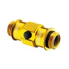 Lezyne Pumps & Co2|Pumps & Co2|Standard ABS Flip Chuck (Gold) (Fits Presta and Schrader Valves)