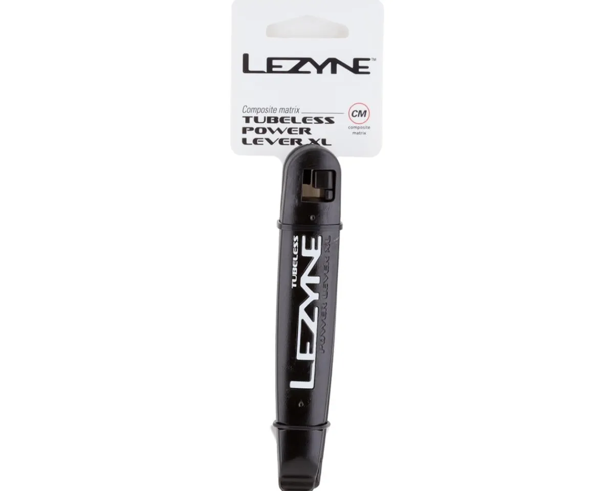 Lezyne Tire & Tube Accessories|Tools|Tubeless Power Lever XL Tire Levers (Black) (Pair)