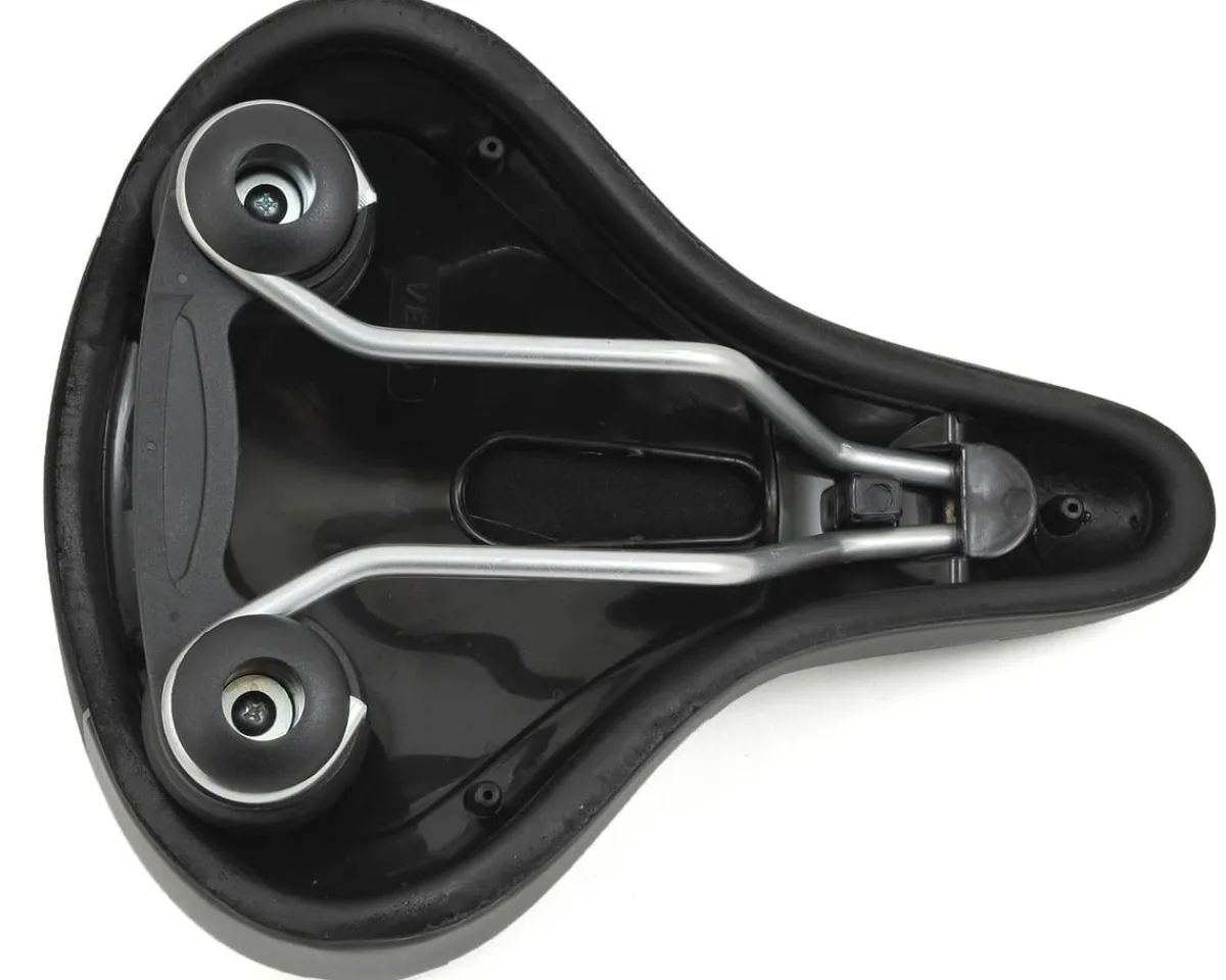Liv Saddles & Seats|Connect Comfort Women's Saddle (Black) (Steel Rails)