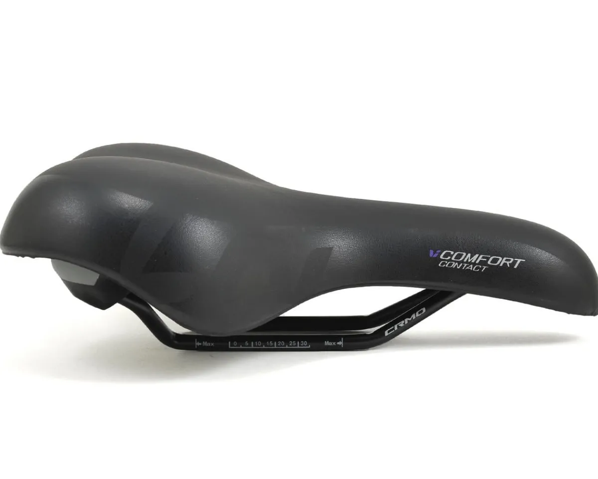 Liv Saddles & Seats|Contact Comfort Women's Saddle (Black) (Chromoly Rails)