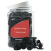 Lizard Skins Handlebars|Canister of Grip Plugs (Black) (100)