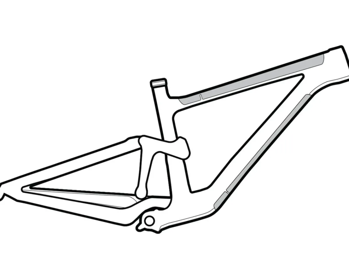 Lizard Skins Frame Protection & Decals|Frame Protectors (Clear Polyurethane) (Large)