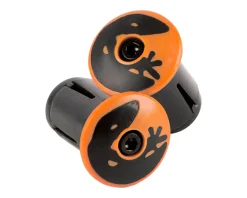 Lizard Skins Grips & Handlebar Tape|Handlebar Plugs (Orange) (Pair)