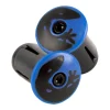 Lizard Skins Grips & Handlebar Tape|Handlebar Plugs (Cobalt Blue) (Pair)