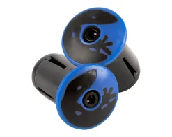 Lizard Skins Grips & Handlebar Tape|Handlebar Plugs (Cobalt Blue) (Pair)