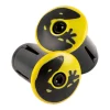 Lizard Skins Grips & Handlebar Tape|Handlebar Plugs (Viper Yellow) (Pair)