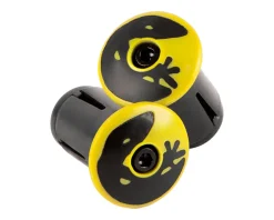Lizard Skins Grips & Handlebar Tape|Handlebar Plugs (Viper Yellow) (Pair)