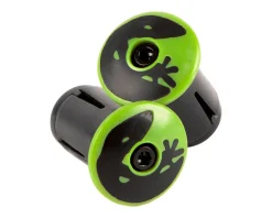 Lizard Skins Grips & Handlebar Tape|Handlebar Plugs (Hyper Green) (Pair)
