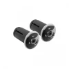 Lizard Skins Grips & Handlebar Tape|Handlebar Plugs (Grey) (Pair)