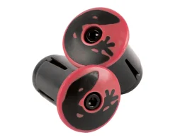 Lizard Skins Grips & Handlebar Tape|Handlebar Plugs (Red) (Pair)