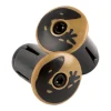 Lizard Skins Grips & Handlebar Tape|Handlebar Plugs (Vegas Gold) (Pair)