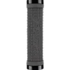 Lizard Skins Grips & Handlebar Tape|Peaty Lock-On Grips (Graphite)