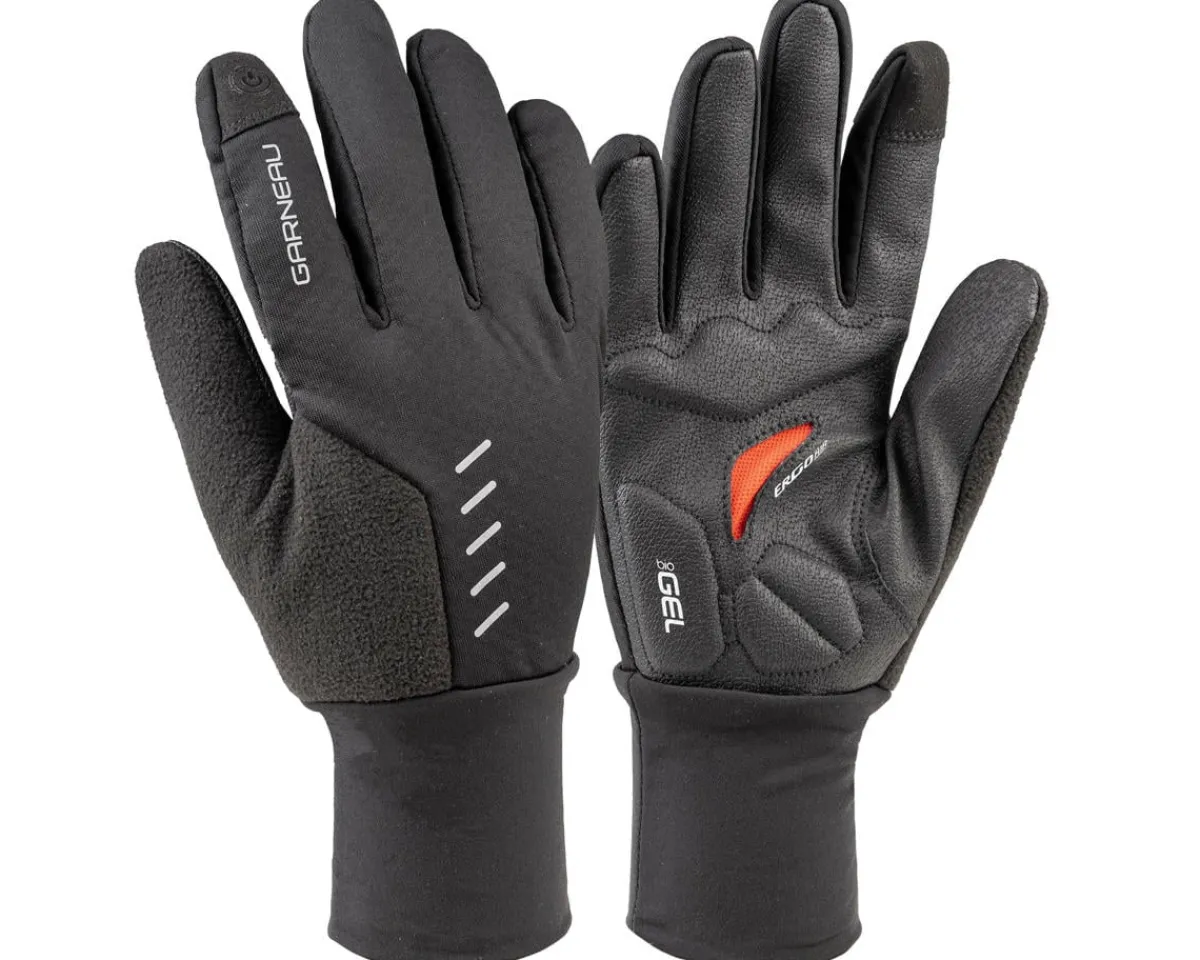 Louis Garneau Clothing Sale|Clothing Accessories|Biogel Thermo II Long Finger Gloves (Black) (2XL)