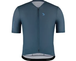 Louis Garneau Jerseys|Summer Essentials|Classic Eco Short Sleeve Jersey (Steel Blue/Sky Blue) (S)