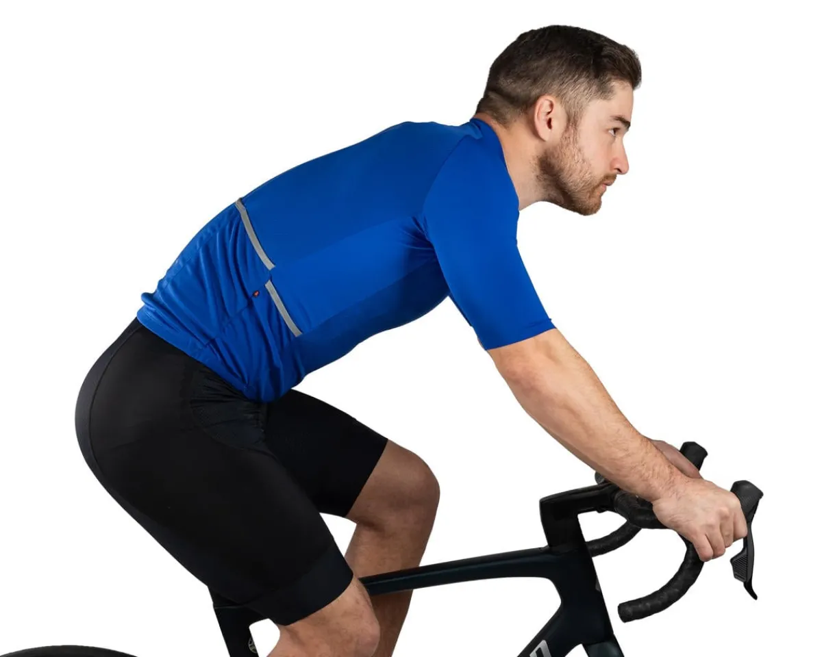 Louis Garneau Jerseys|Summer Essentials|Lemmon 4 Short Sleeve Jersey (Dark Royal) (XL)