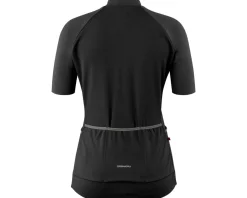 Louis Garneau Clothing Sale|Women'S|Women's Beeze 4 Short Sleeve Jersey (Black) (L)