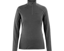 Louis Garneau Women'S|Jerseys|Women's Edge 2 Long Sleeve Jersey (Asphalt) (XS)