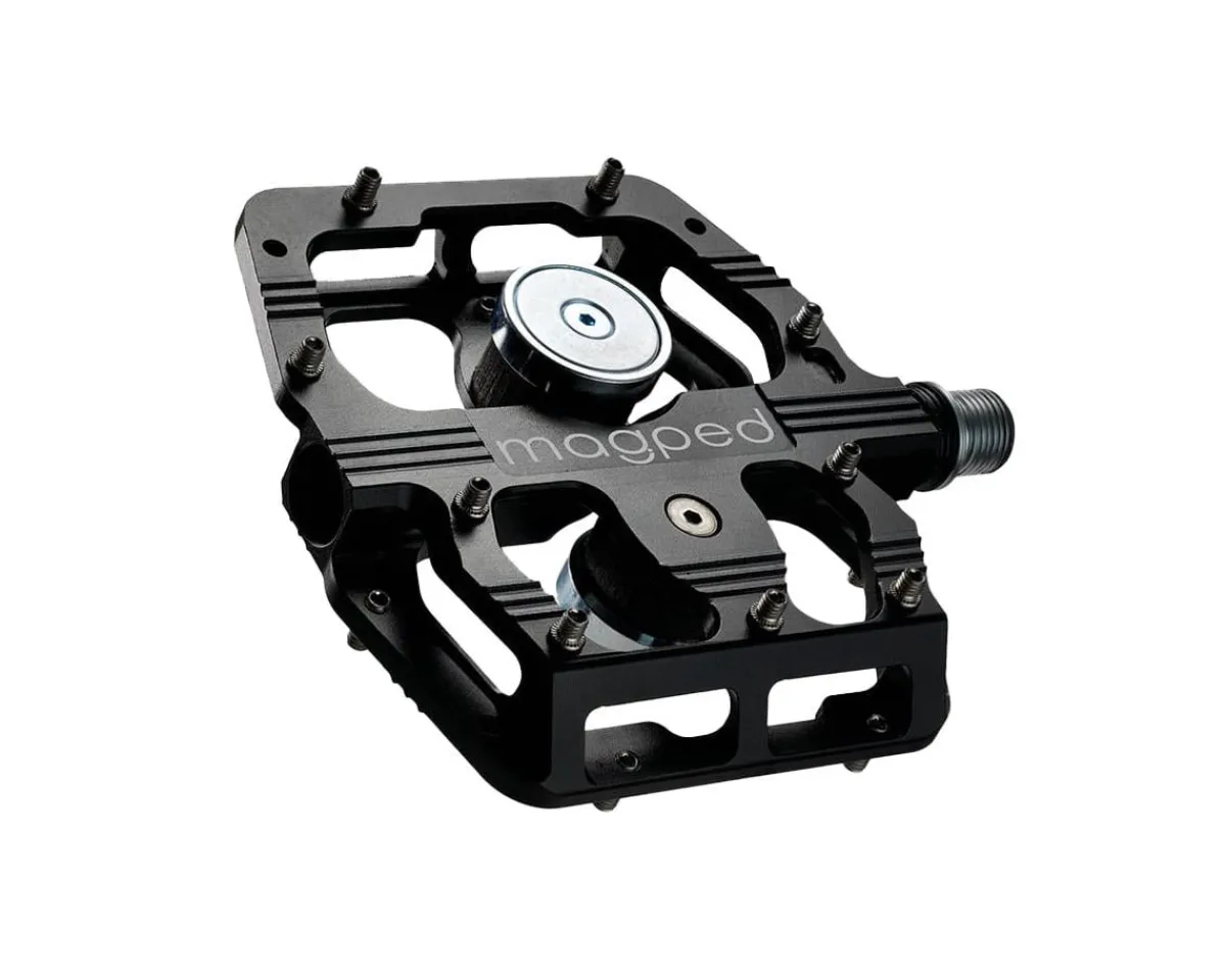 Magped Pedals & Cleats|Gravity Magnetic Pedals (Black) (150N)
