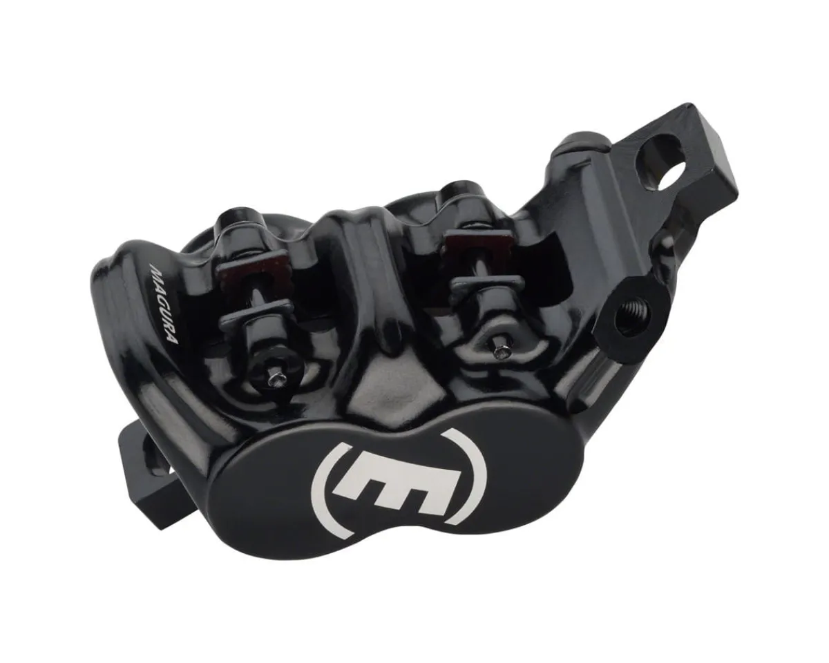 Magura Brakes|MT C5 ABS Disc Brake Caliper (ABS) (Black/Laser Silver) (Post Mount) (4-Piston)