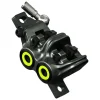 Magura Brakes|MT7 Disc Brake Caliper (Grey/Yellow) (Front or Rear) (Post Mount) (4-Piston)