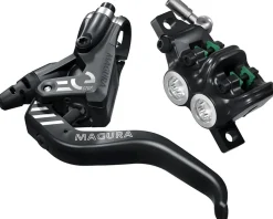 Magura Brakes|MT5 eSTOP Disc Brake & Lever (Black) (Front or Rear) (Hydraulic) (Post Mount)