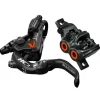 Magura Brakes|MT7 HC3 Disc Brake & Lever (Black/Orange) (Front or Rear) (Hydraulic) (Post Mount)