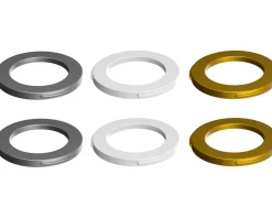 Magura Brakes|2-Piston Caliper Colored Cover Kit for One Caliper (White, Gold, Silver)