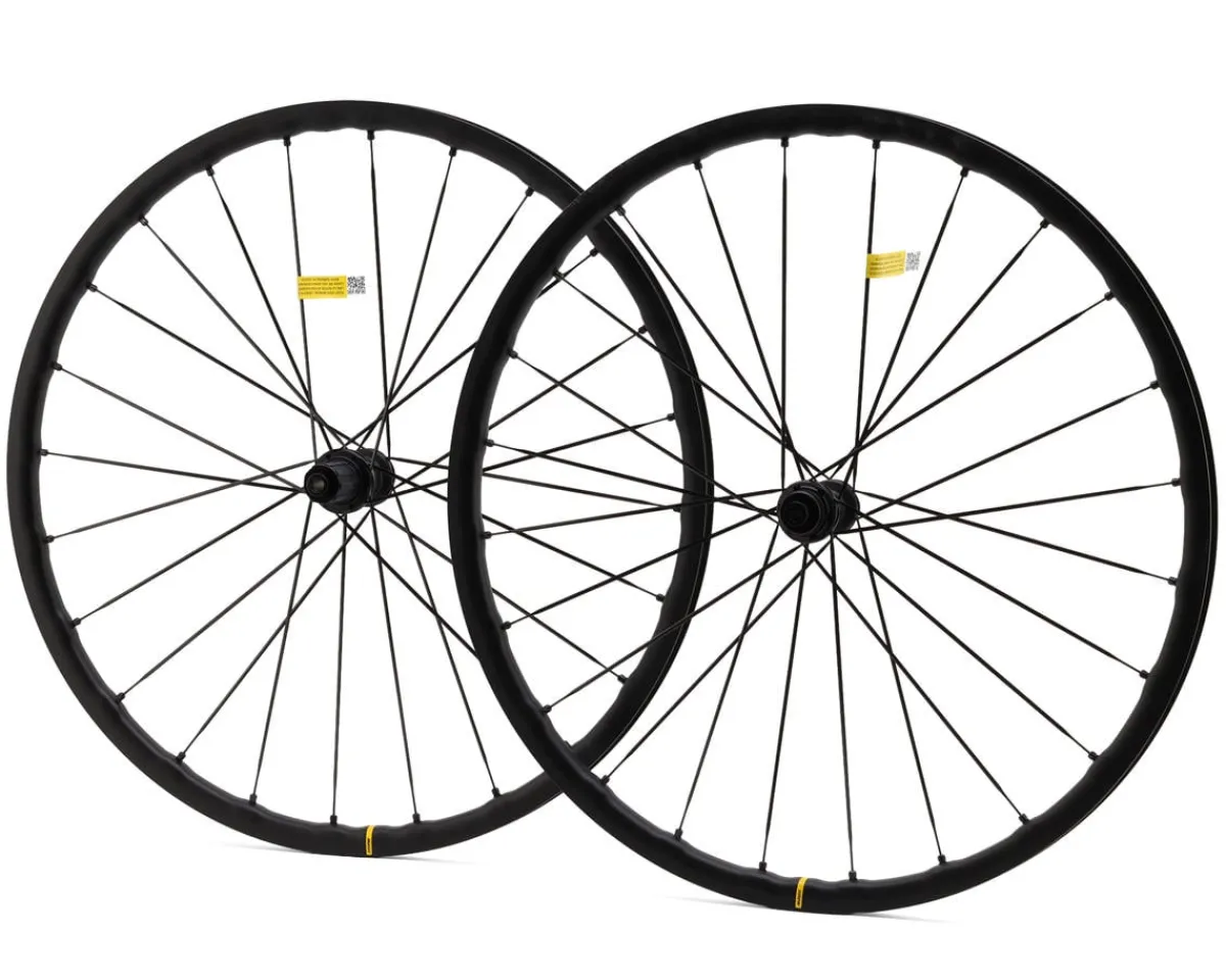 Mavic Wheels & Parts|Ksyrium SL Disc Road Wheelset (Black) (Shimano HG 11/12) (12x100mm, 12x142mm) (700c) (Centerlock) (Tubeless)