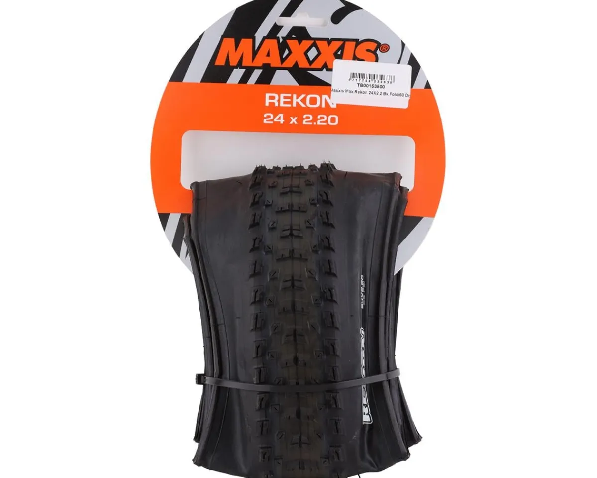 Maxxis Tires|Rekon Mountain Tire (Black) (24") (2.2") (507 ISO) (Folding) (Dual Compound)