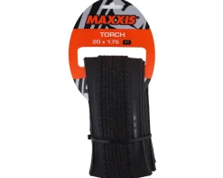 Maxxis Tires|Torch BMX Tire (Black) (Folding) (20") (1.75") (Dual/EXO) (406 ISO)