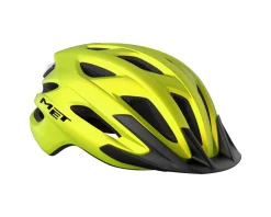 Met Helmets|High Vis & Reflective|Crossover MIPS Hel (Lime Yellow allic Matte) (XL)