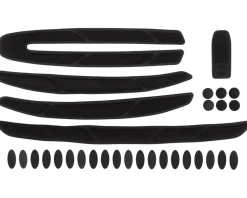 Met Helmets|Helmets|Estro/Veleno Pad Kit (Black) (Universal)