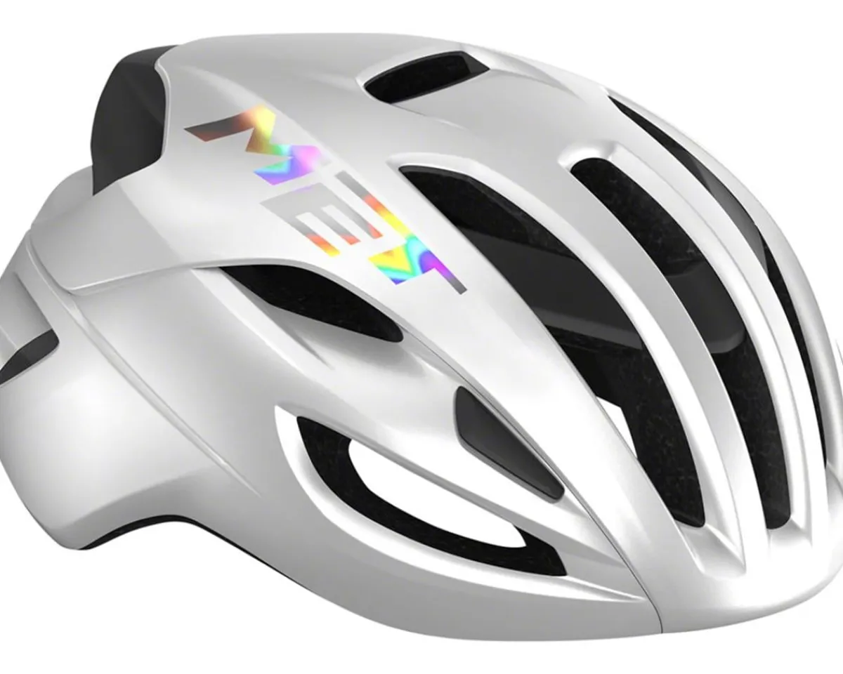 Met Helmets|Helmets|Rivale MIPS Hel (Gloss White Holographic) (S)