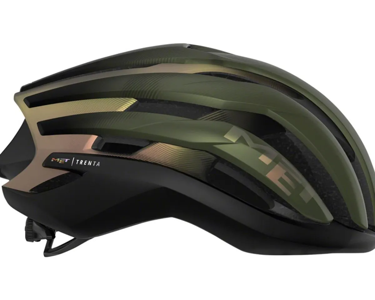 Met Helmets|Helmets|Trenta MIPS Road Hel (Matte Olive Iridescent) (L)