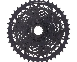 Microshift Cassettes|Advent H-Series Cassette (Black) (9 Speed) (Shimano HG) (11-42T)