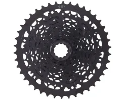 Microshift Cassettes|Advent H-Series Cassette (Black) (9 Speed) (Shimano HG) (11-42T) (w/ Alloy Cog)