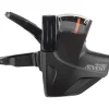 Microshift Shifters|ADVENT Quick Trigger Pro Shifter w/Gear Indicator (Black) (Right) (1 x 9 Speed)
