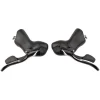 Microshift Brakes|Shifters|R10 Drop Bar Brake/Shift Levers (Black) (Standard Reach) (Pair) (2 x 10 Speed) (Shimano Compatible)