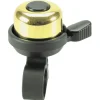 Mirrycle Mounts & Handlebar Accessories|Incredibell Brass Duet Bicycle Bell (Gold)