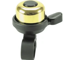 Mirrycle Mounts & Handlebar Accessories|Incredibell Brass Duet Bicycle Bell (Gold)