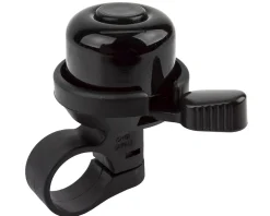 Mirrycle Mounts & Handlebar Accessories|Incredibell Brass Duet Bicycle Bell (Black)