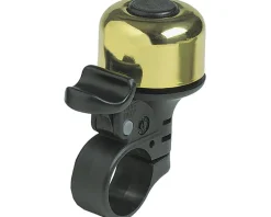 Mirrycle Mounts & Handlebar Accessories|Incredibell Brass Solo Bicycle Bell (Brass)
