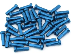 Mission Wheels & Parts|14G Alloy Nipples (Blue) (Bag of 40)