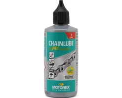 Motorex Lubes, Greases, & Oils|Chains & Accessories|Chain Lube For Wet Conditions (Bottle) (100ml)
