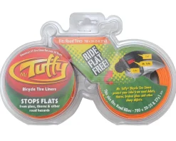 Mr Tuffy Tire & Tube Accessories|Tire Liners (Orange) (27 x 1") (700c x 20-25mm) (Pair)