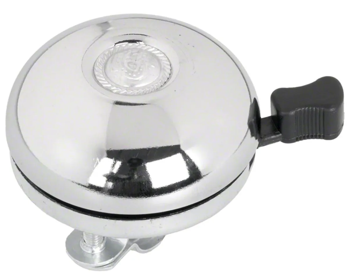 MSW Mounts & Handlebar Accessories|Dimension Classic Bell (Chrome) (w/ Crown Emblem)