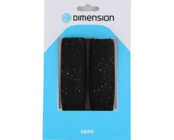 MSW Grips & Handlebar Tape|Dimension Cork Mountain Grips (Black) (125mm)