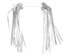 MSW Grips & Handlebar Tape|Dimension Kid's Bike Streamers (Silver/Platinum) (Pair)