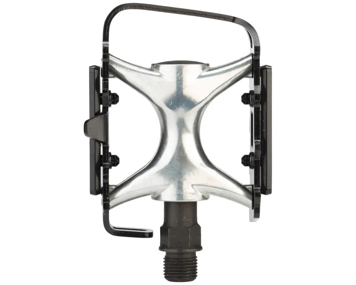 MSW Pedals & Cleats|Dimension Mountain Compe Pedals (Black/Silver)